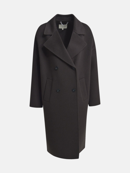 MILANO ITALY Damen Mantel, dunkelbraun