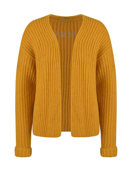 SMITH & SOUL Damen Strickjacke, senf