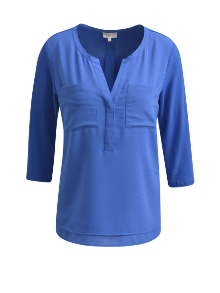 MILANO ITALY Damen Bluse, blau