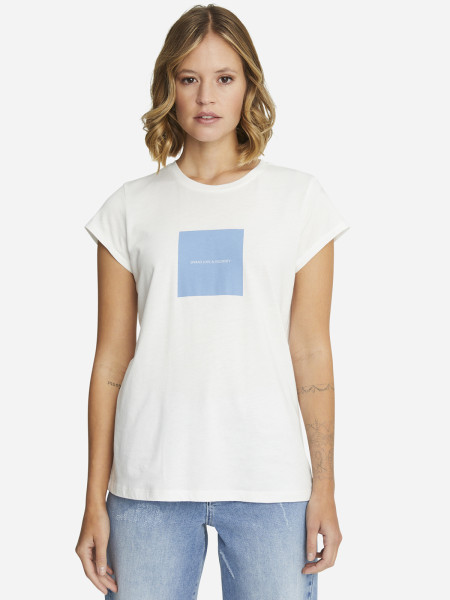 SMITH & SOUL Damen T-Shirt, offwhite