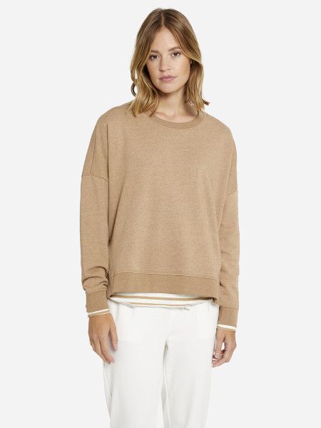 SMITH & SOUL Damen Sweatshirt, hellbraun