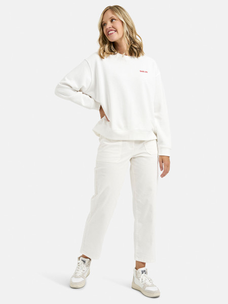 SMITH & SOUL Damen Sweatshirt, offwhite