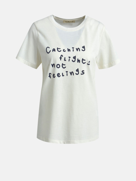 SMITH & SOUL Damen T-Shirt, creme