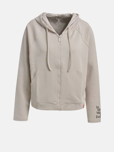 MILANO ITALY Damen Sweatjacke, beige