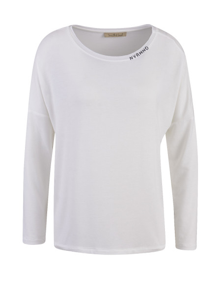 SMITH & SOUL Damen Langarmshirt, offwhite