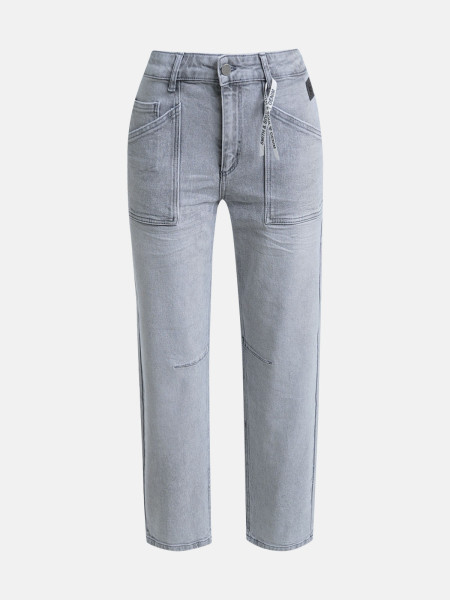 SMITH & SOUL Damen Jeans, grau