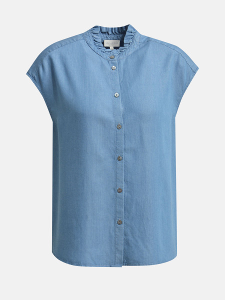 MILANO ITALY Damen Bluse, blau