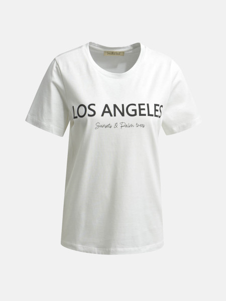 SMITH & SOUL Damen T-Shirt, offwhite