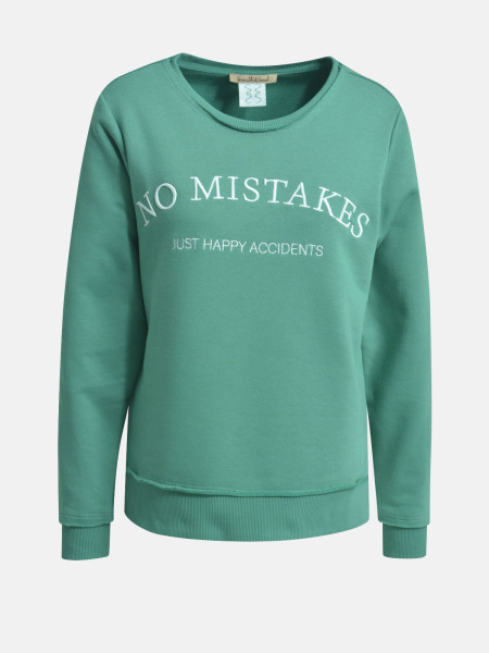SMITH & SOUL Damen Sweatshirt, smaragd