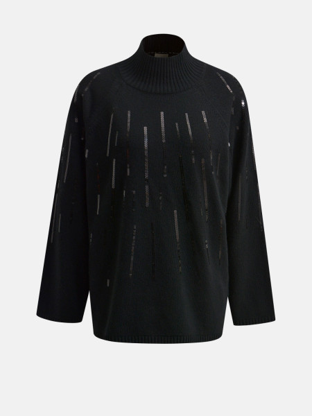 MILANO ITALY Damen Pullover, schwarz