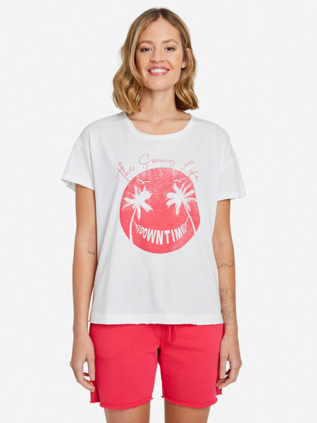 SMITH & SOUL Damen T-Shirt, offwhite