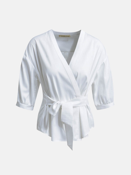 SMITH & SOUL Damen Bluse, weiß