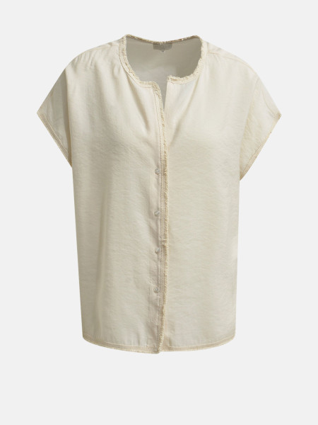 MILANO ITALY Damen Bluse, creme