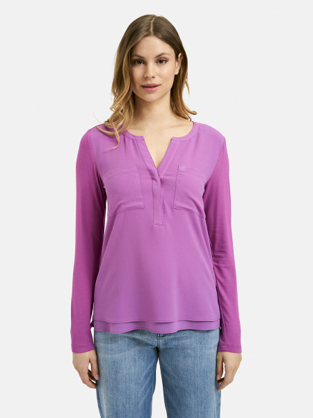 MILANO ITALY Damen Bluse, lila
