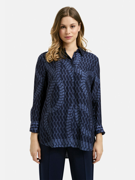 SMITH & SOUL Damen Bluse, dunkelblau