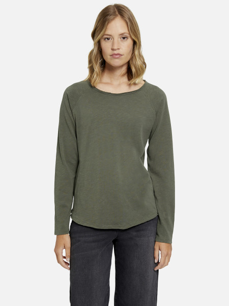 SMITH & SOUL Damen Langarmshirt, grün