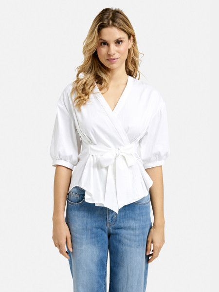 SMITH & SOUL Damen Bluse, weiß