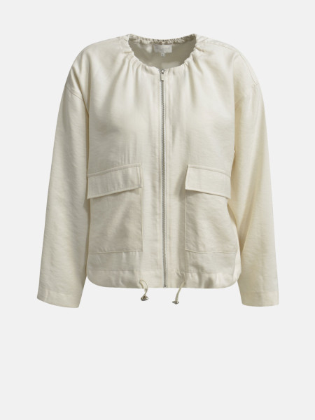 MILANO ITALY Damen Jacke, creme
