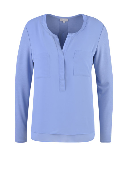 MILANO ITALY Damen Bluse, hellblau