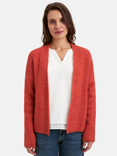 SMITH & SOUL Damen Strickjacke, rot