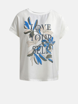 Vorschau: MILANO ITALY Damen T-Shirt, creme Vorschau: MILANO ITALY Damen T-Shirt, creme