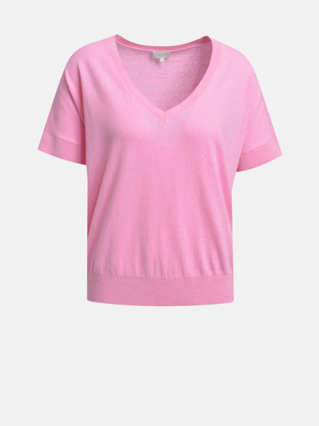 MILANO ITALY Damen Strickshirt, rosa