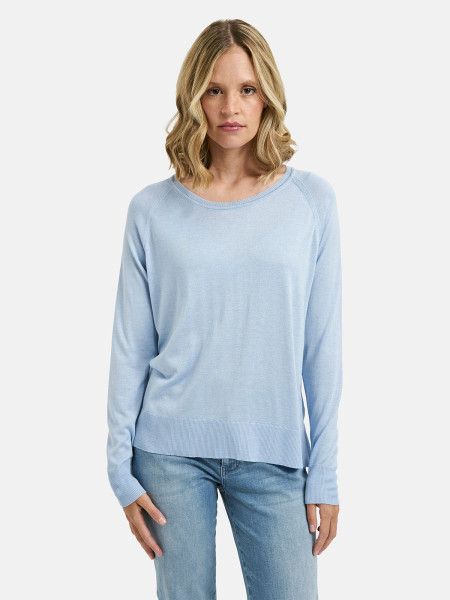 MILANO ITALY Damen Pullover, hellblau