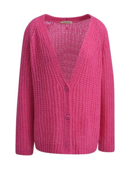 SMITH & SOUL Damen Strickjacke, pink