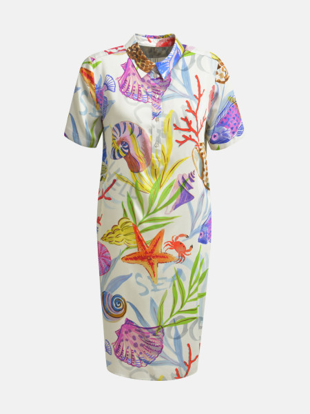 MILANO ITALY Damen Kleid, offwhite