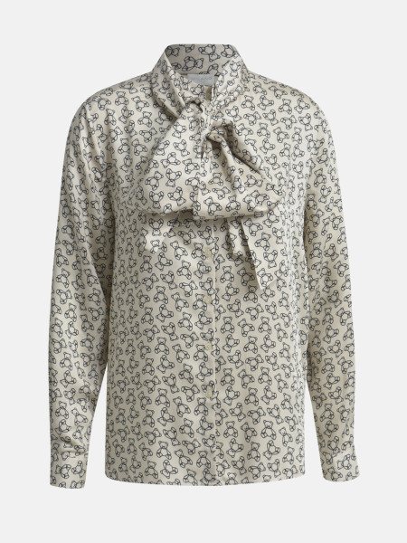 MILANO ITALY Damen Bluse, beige