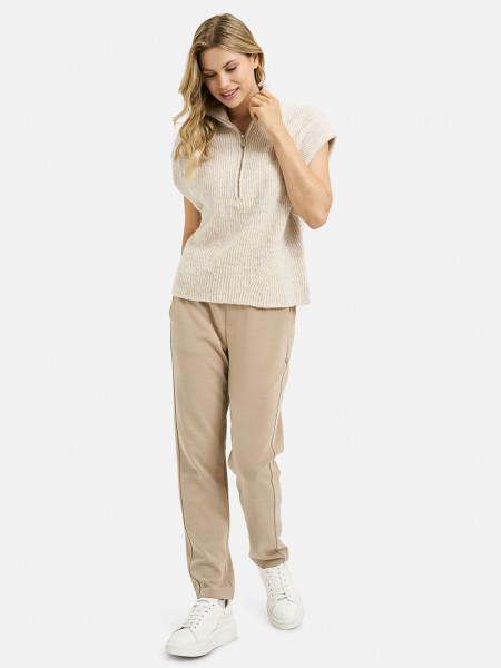 MILANO ITALY Damen Hose, beige