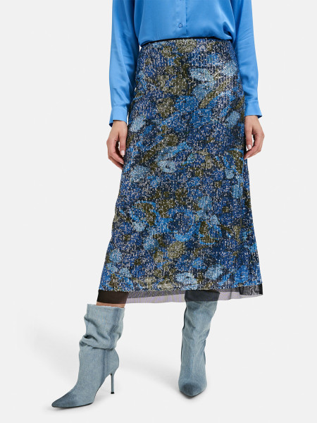 MILANO ITALY Damen Rock, blau