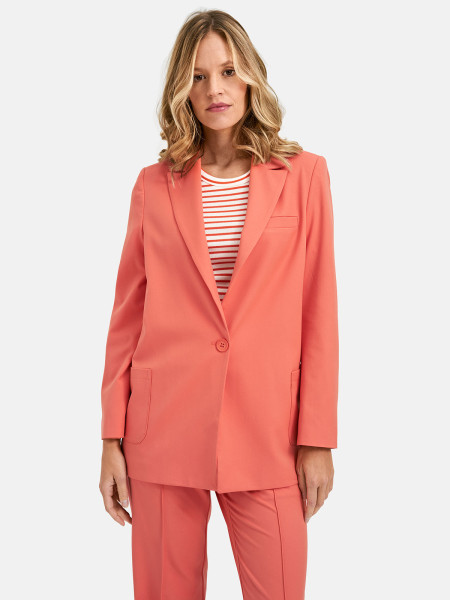 SMITH & SOUL Damen Blazer, rotorange