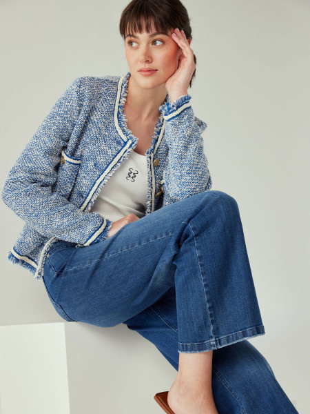 SMITH & SOUL Damen Jacke, blau