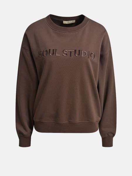SMITH & SOUL Damen Sweatshirt, braun