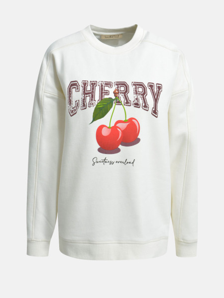 SMITH & SOUL Damen Sweatshirt, creme