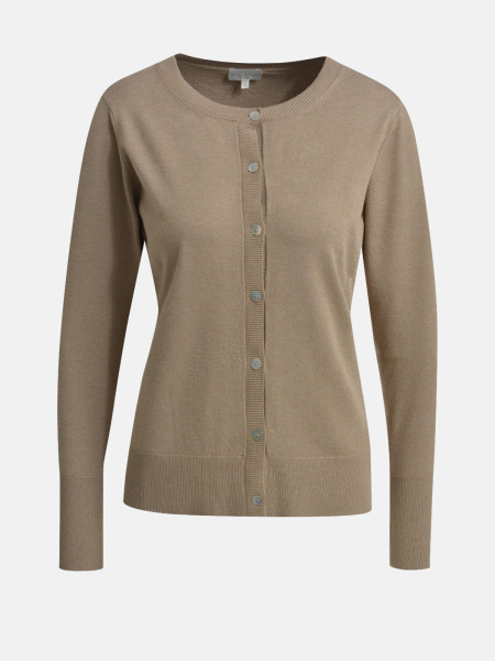 MILANO ITALY Damen Strickjacke, braun