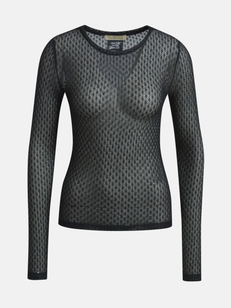 SMITH & SOUL Damen Langarmshirt, schwarz