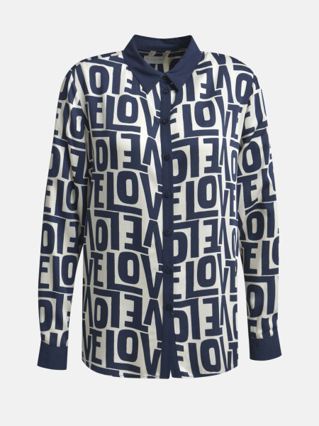 MILANO ITALY Damen Bluse, navy