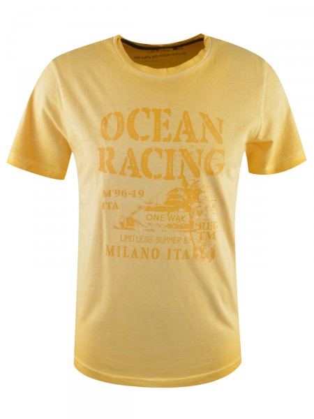 MILANO ITALY Herren T-Shirt, gelb