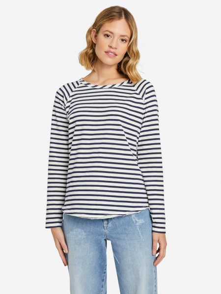 SMITH & SOUL Damen Langarmshirt, dunkelblau