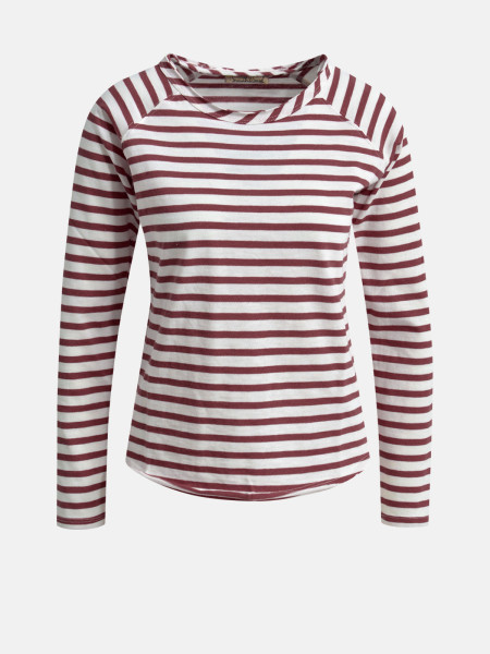 SMITH & SOUL Damen Langarmshirt, bordeaux