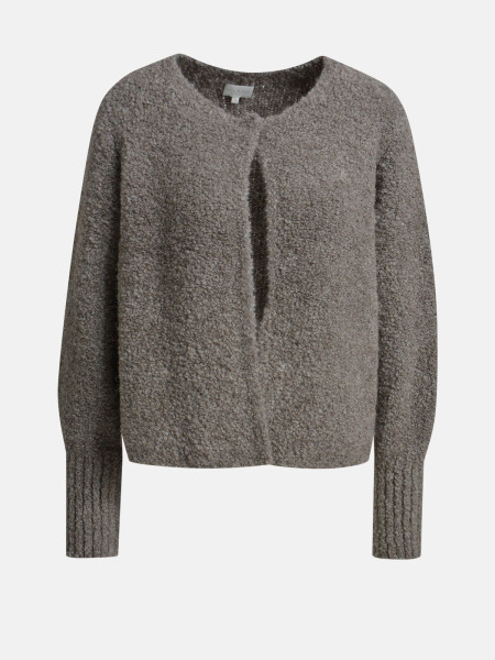 MILANO ITALY Damen Strickjacke, hellbraun