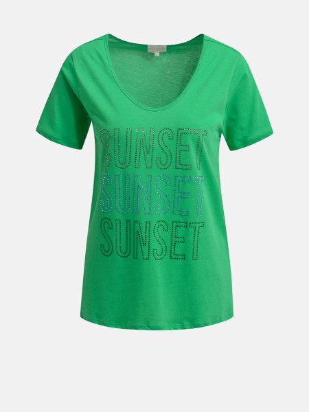 MILANO ITALY Damen T-Shirt, grün