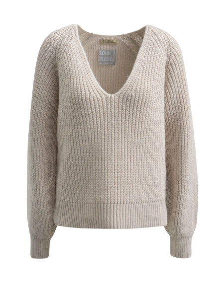 SMITH & SOUL Damen Pullover, beige