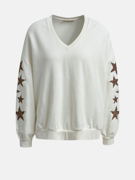 SMITH & SOUL Damen Sweatshirt, creme