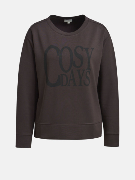 MILANO ITALY Damen Sweatshirt, mocca