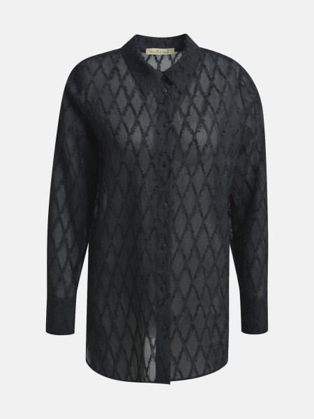 SMITH & SOUL Damen Bluse, schwarz