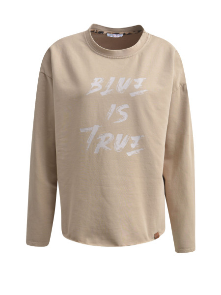 HEARTKISS Damen Sweatshirt, beige