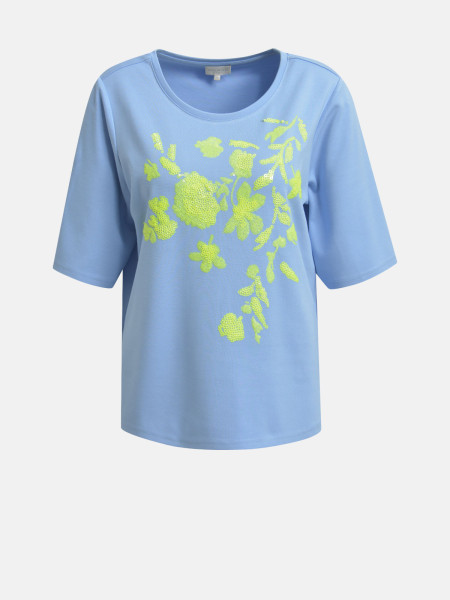 MILANO ITALY Damen Sweatshirt, blau